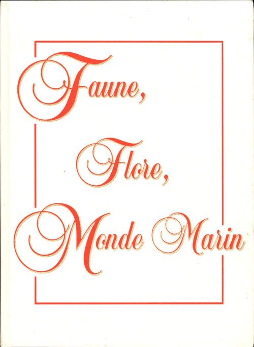 Faune, flore, monde marin Tome IV : Faune 2 - Collectif - Livre