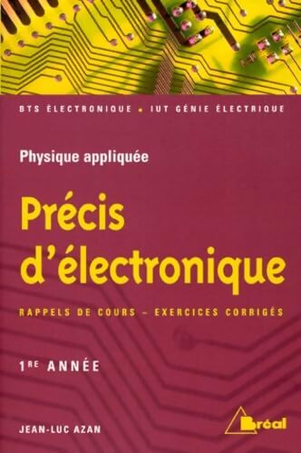 Précis d'électronique - Jean-Luc Azan - Livre