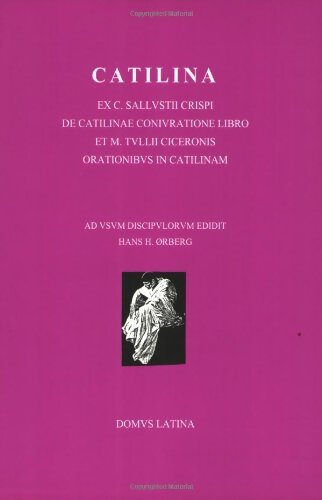 Catilina  - Cicéron - Livre