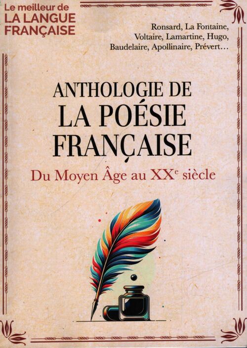 Anthologie de la poésie française - Collectif - Livre