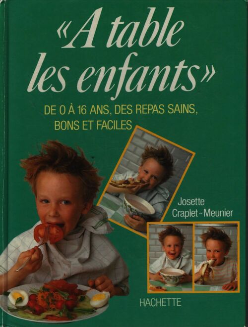 A table les enfants - Camille Craplet - Livre
