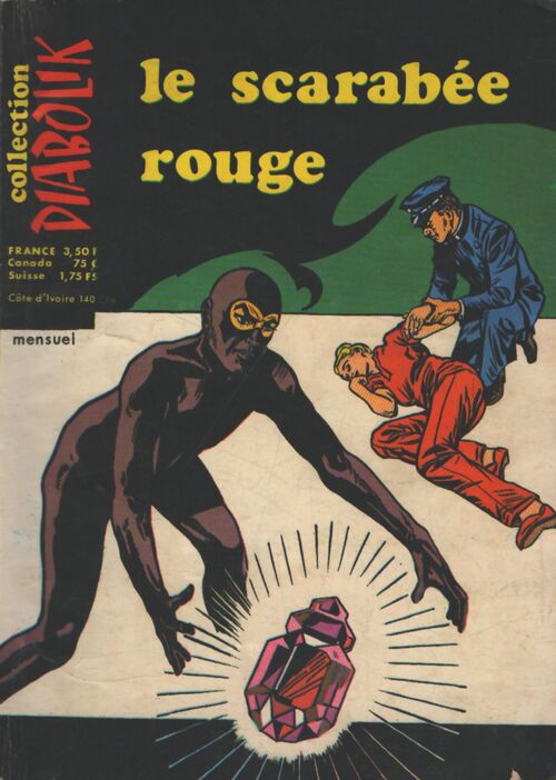 Diabolik n°72 : Le scarabée rouge - Collectif - Livre