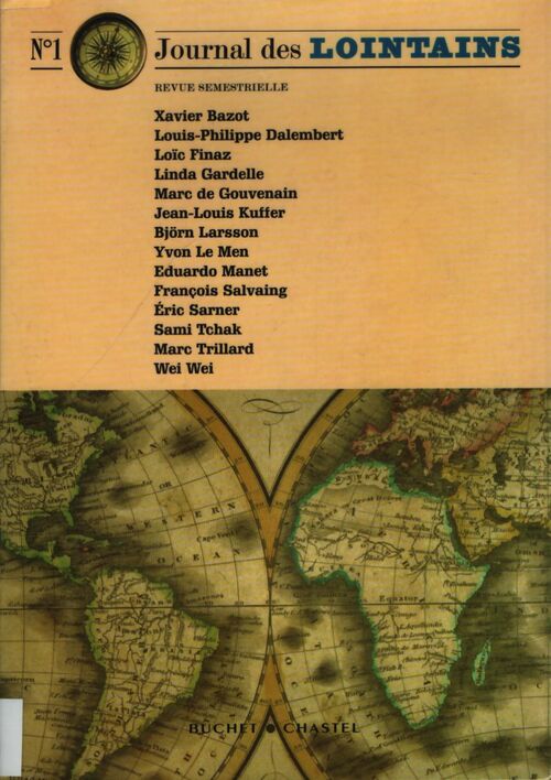Journal des lointains n° 1 - Collectif - Livre