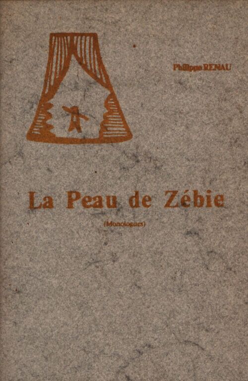 La peau de Zébie - Philippe Renau - Livre