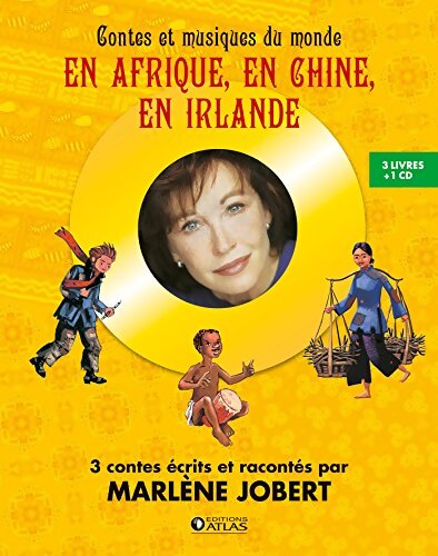 Coffret Marlène Jobert : 3 contes et 1 CD - Marlène Jobert - Livre