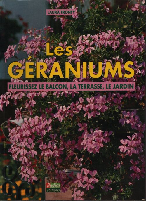 Les géraniums - Laura Fronty - Livre
