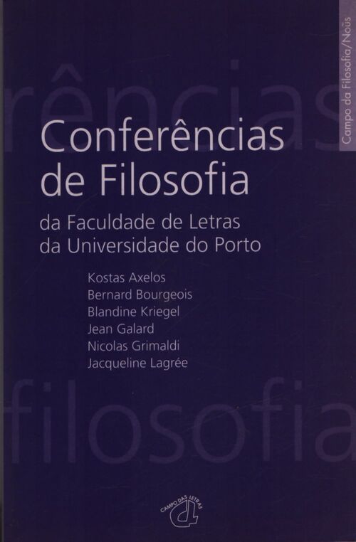 Confererëncias de Filosofia - Collectif - Livre