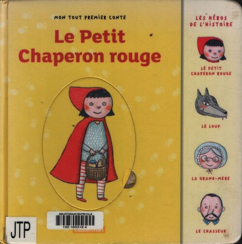 Le petit chaperon rouge - Orianne Lallemand - Livre
