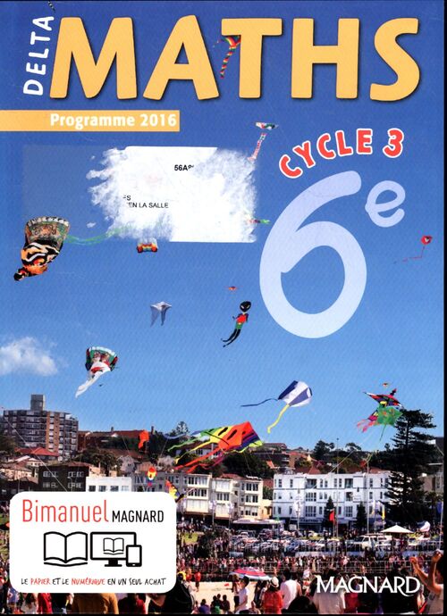 Delta maths 6e - Collectif - Livre