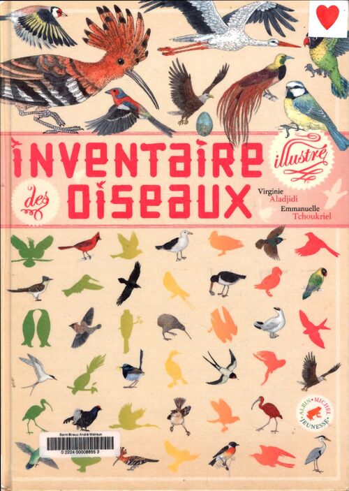 Inventaire illustré des oiseaux - Virginie Aladjidi - Livre