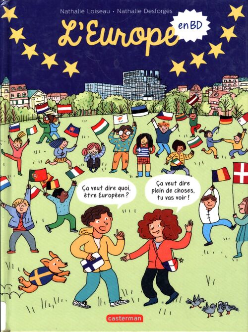 Le monde actuel en bd - l'Europe en bd - Nathalie Loiseau - Livre