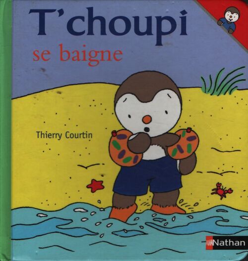 T'choupi se baigne - Thierry Courtin - Livre