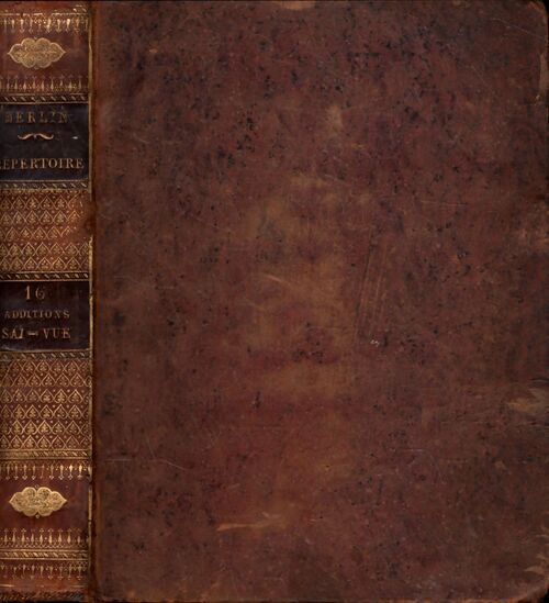 Répertoire universel et raisonné de jurisprudence Tome XVI : Additions SAI-VUE - Collectif - Livre
