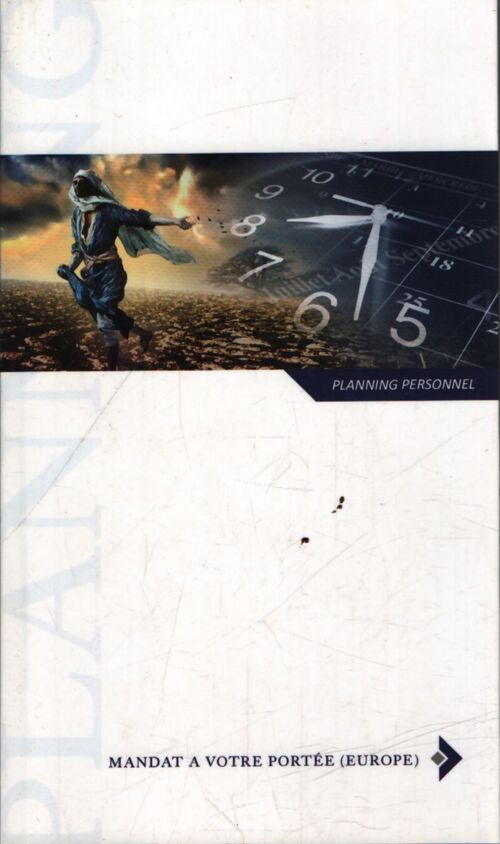 Planning personnel du mandat - Collectif - Livre