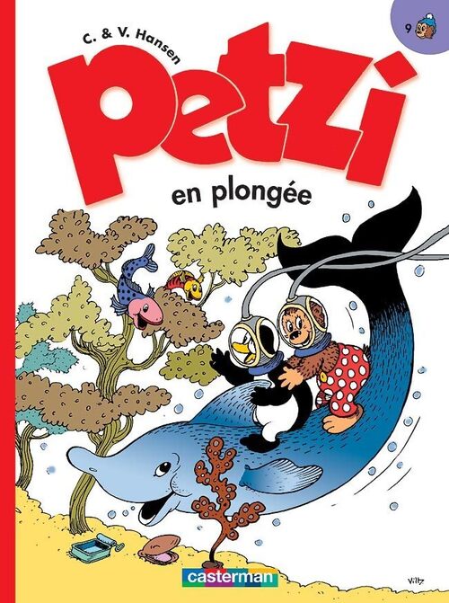 Petzi en plongée - Hansen - Livre