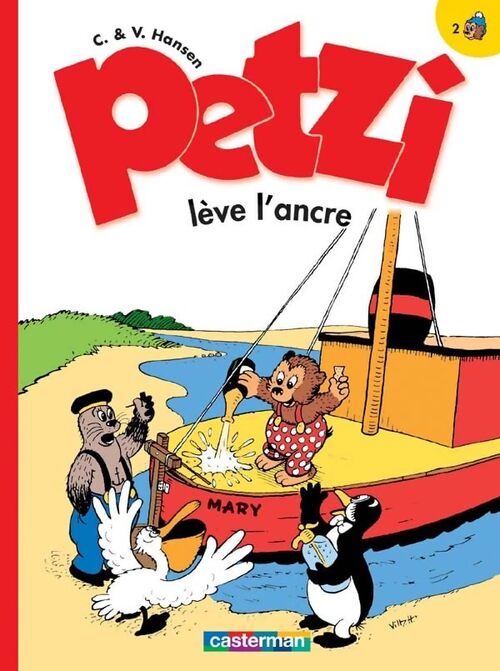 Petzi lève l'ancre numéro 2 - Hansen - Livre