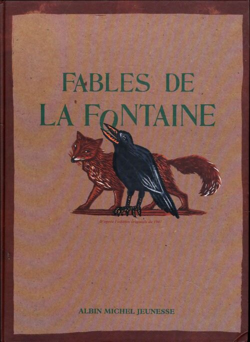Fables de la Fontaine - Jean De La Fontaine - Livre