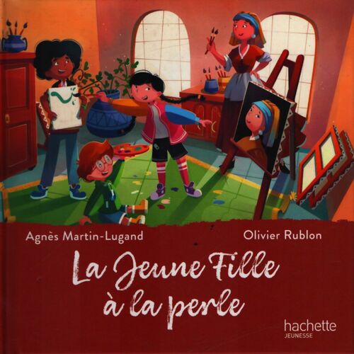 La jeune fille à la perle - Olivier Agnès; Rublon - Livre
