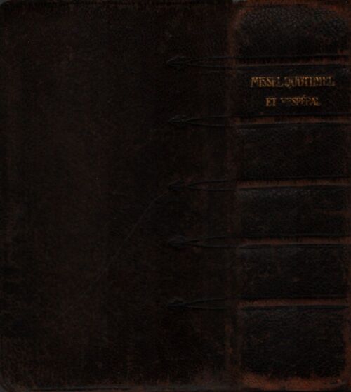 Missel quotidien et vespéral - Dom Gaspar Lefebvre - Livre