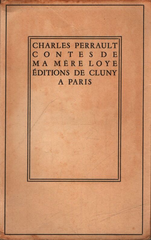 Contes de ma mère l'Oye - Charles Perrault - Livre