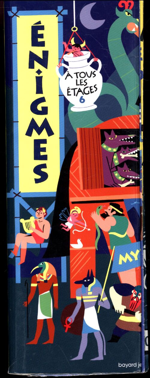 Énigmes à tous les étages Tome VI : Mythologie - Paul Martin - Livre