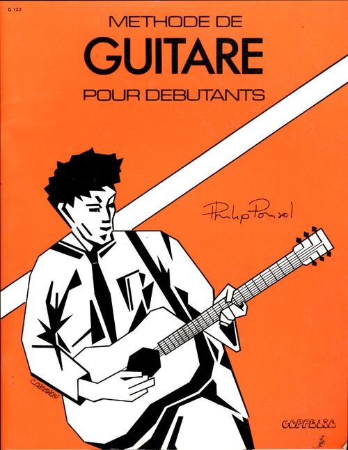 Partition : méthode de guitare pour debutants - Philip Ponsol - Livre