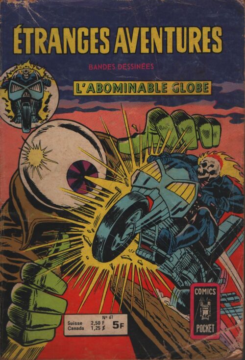 Etranges aventures n°61 : L'abominable globe - Collectif - Livre