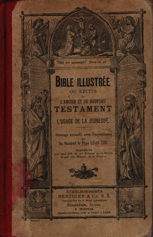 Bible illustrée ou récits de l'ancien et du nouveau testament à l'usage de la jeunesse - Collectif - Livre