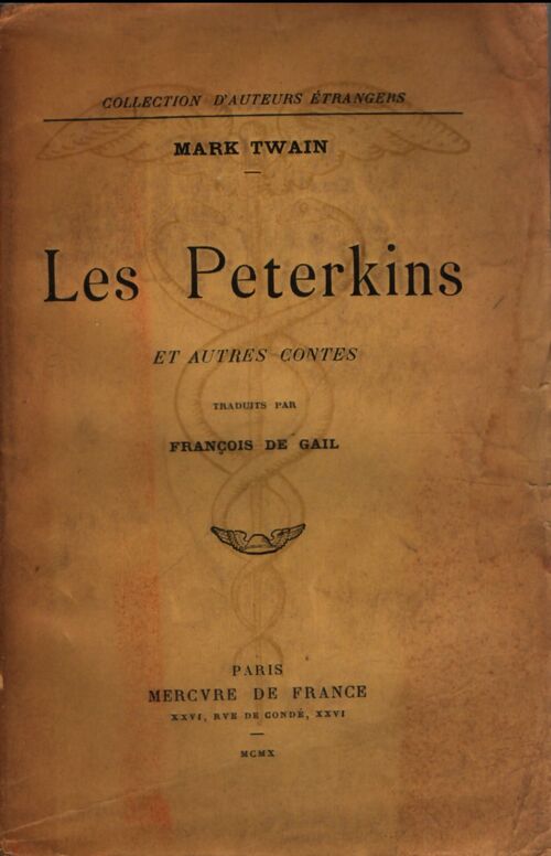 Les Peterkins et autres contes - Mark Twain - Livre