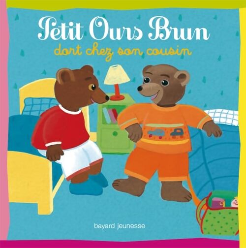 Petit ours brun dort chez son cousin - Marie Aubinais - Livre