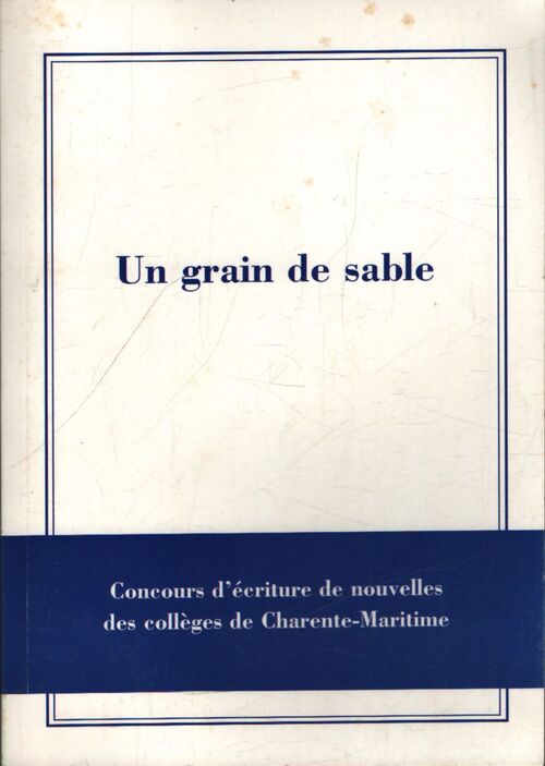 Un grain de sable - Collectif - Livre