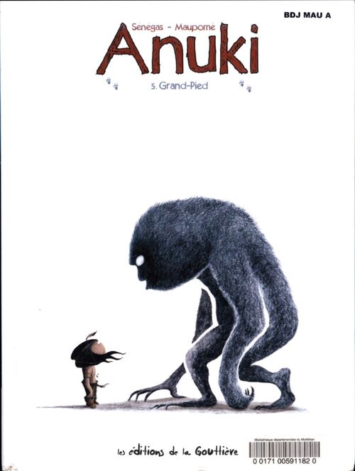 Anuki Tome V : Grand pied - Frédéric Maupomé - Livre