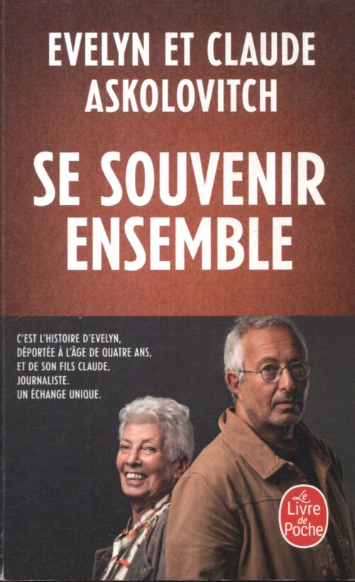 Se souvenir ensemble - Evelyn Askolovitch - Livre