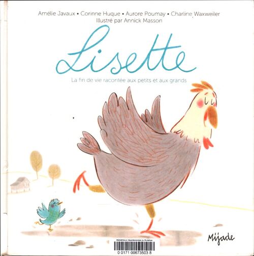 Lisette : La fin de vie racontée aux petis et aux grands - Aurore Poumay - Livre