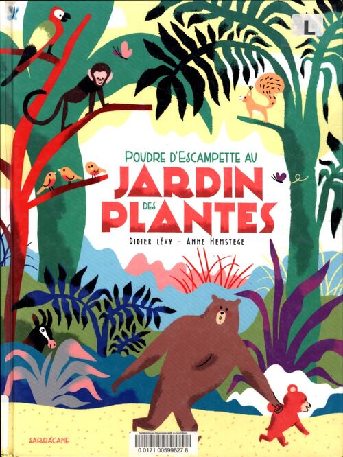 Poudre d'escampette au jardin des plantes - Didier Lévy - Livre