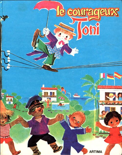 Le courageux toni - Collectif - Livre