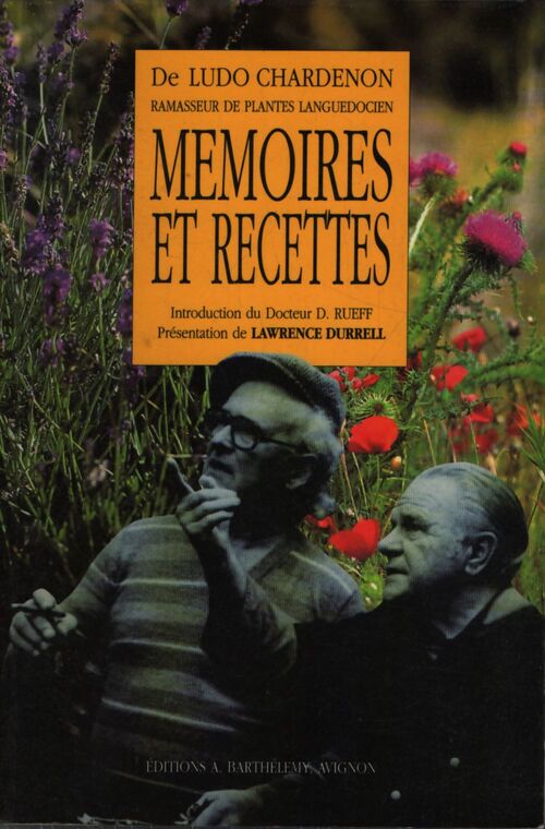 Mémoires et recettes - Ludo Chardenon - Livre
