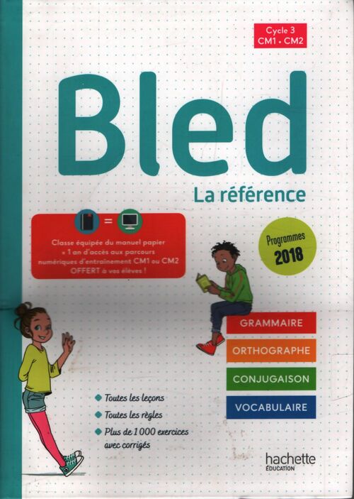 Bled cm1/cm2 - Sophie Raimbert - Livre