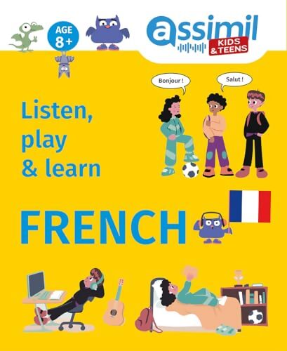 Listen play & learn french - Anna Forgue - Livre