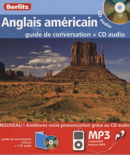 Anglais américain Coffret guide de conversation + CD audio - Berlitz - Livre