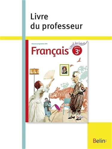 FRANÇAIS 3e 2016 : Livre du professeur - Collectif - Livre