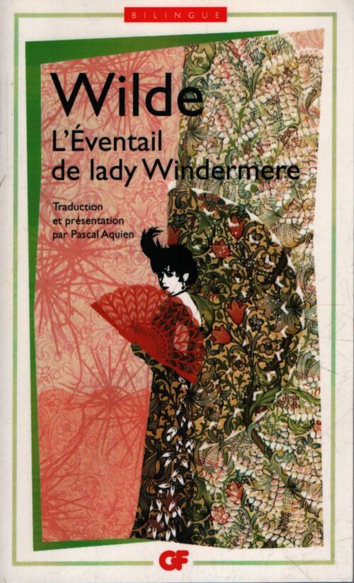 L'éventail de Lady Windermere - Oscar Wilde - Livre