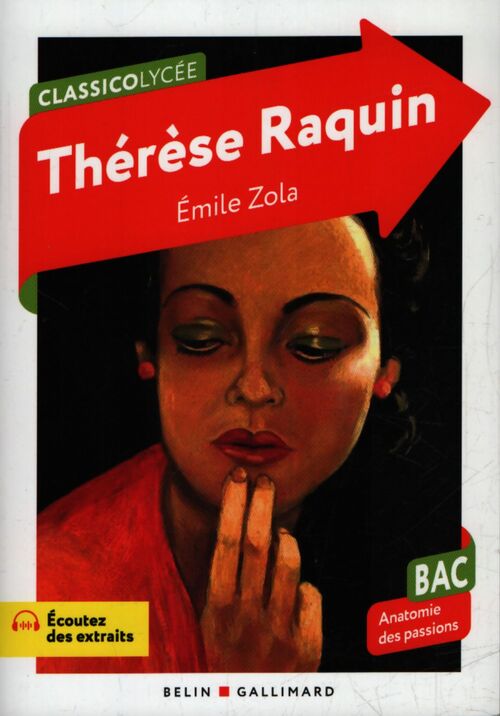 Thérèse Raquin - Emile Zola - Livre