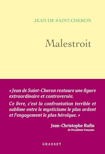 Malestroit : Vie et mort d'une résistante mystique - Jean De Saint-Cheron - Livre
