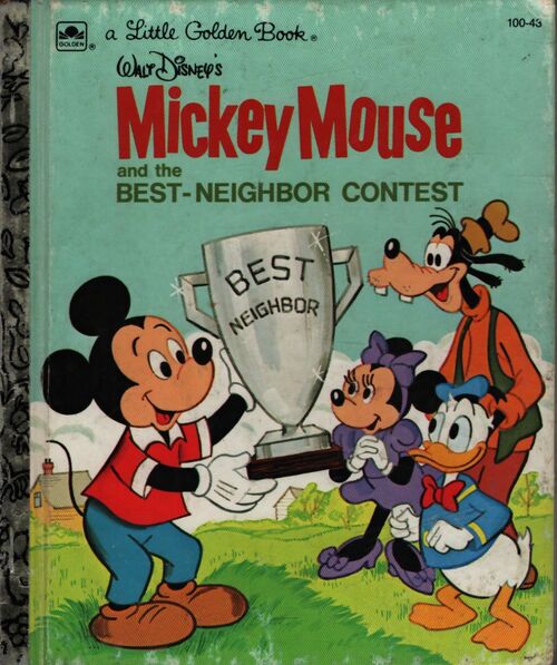Mickey Mouse and the best-neighbor contest - Disney - Livre