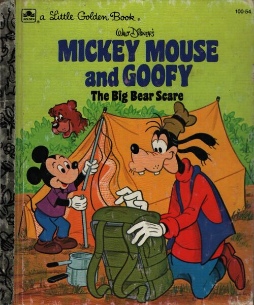 Mickey Mouse and Goofy : The big bear scare - Disney - Livre