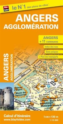 Plan d'Angers et de son agglomération - Blay-Foldex - Livre