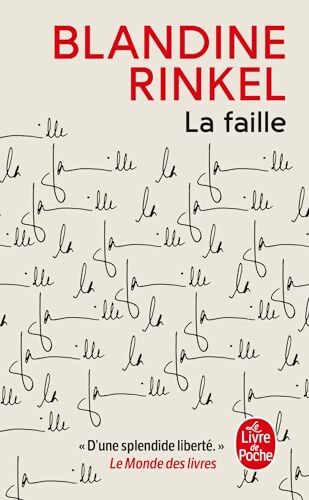 La Faille - Blandine Rinkel - Livre