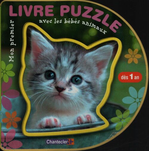Mon premier livre puzzle avec les bébés animaux - Collectif - Livre