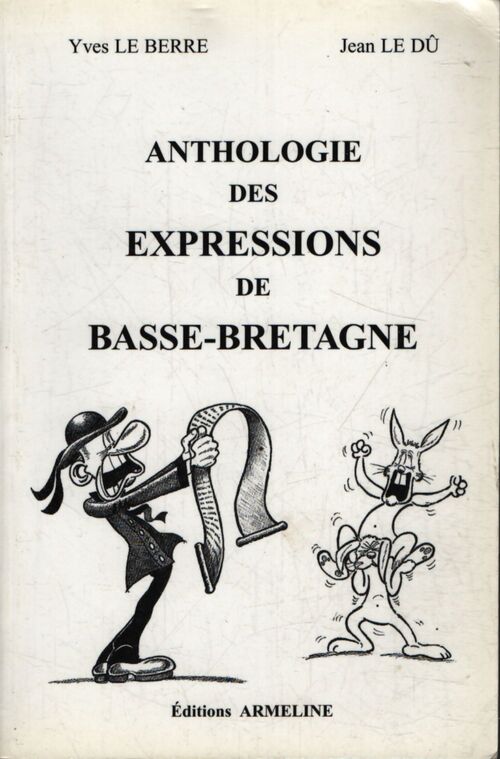 Anthologie des expressions de basse-bretagne - Yves Le Berre - Livre